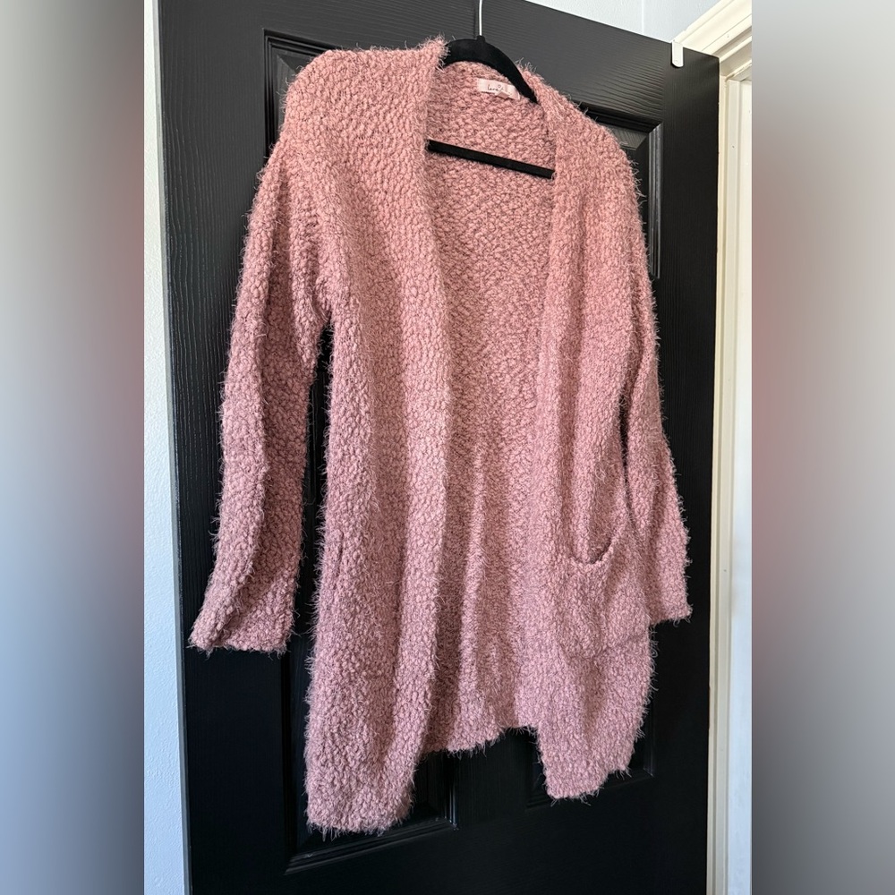 Love Tree Soft Pink Cardigan